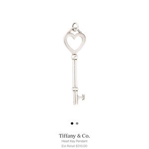Tiffany & Co. Heart Key pendant